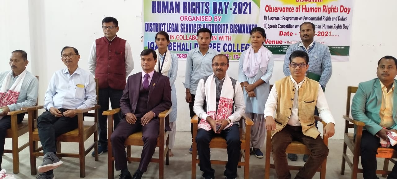 Observation of Human Rights Day- 21,
