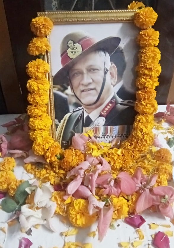 Tribute to General Bipin Rawat at BDC