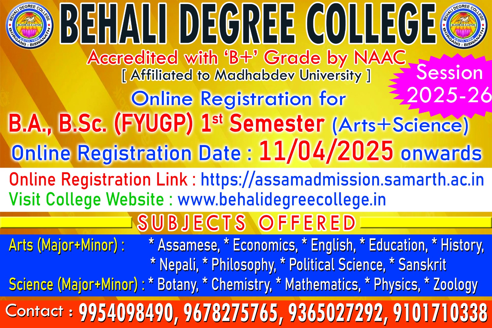 behalidegreecollege